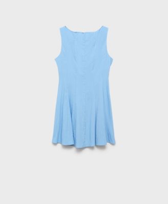 Women's Pleated Short Dress