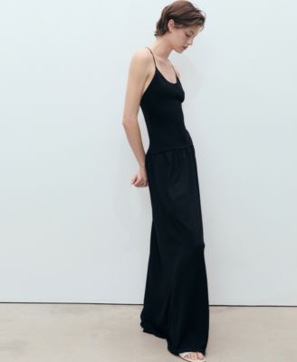 Women's Cross-Back Knitted Dress