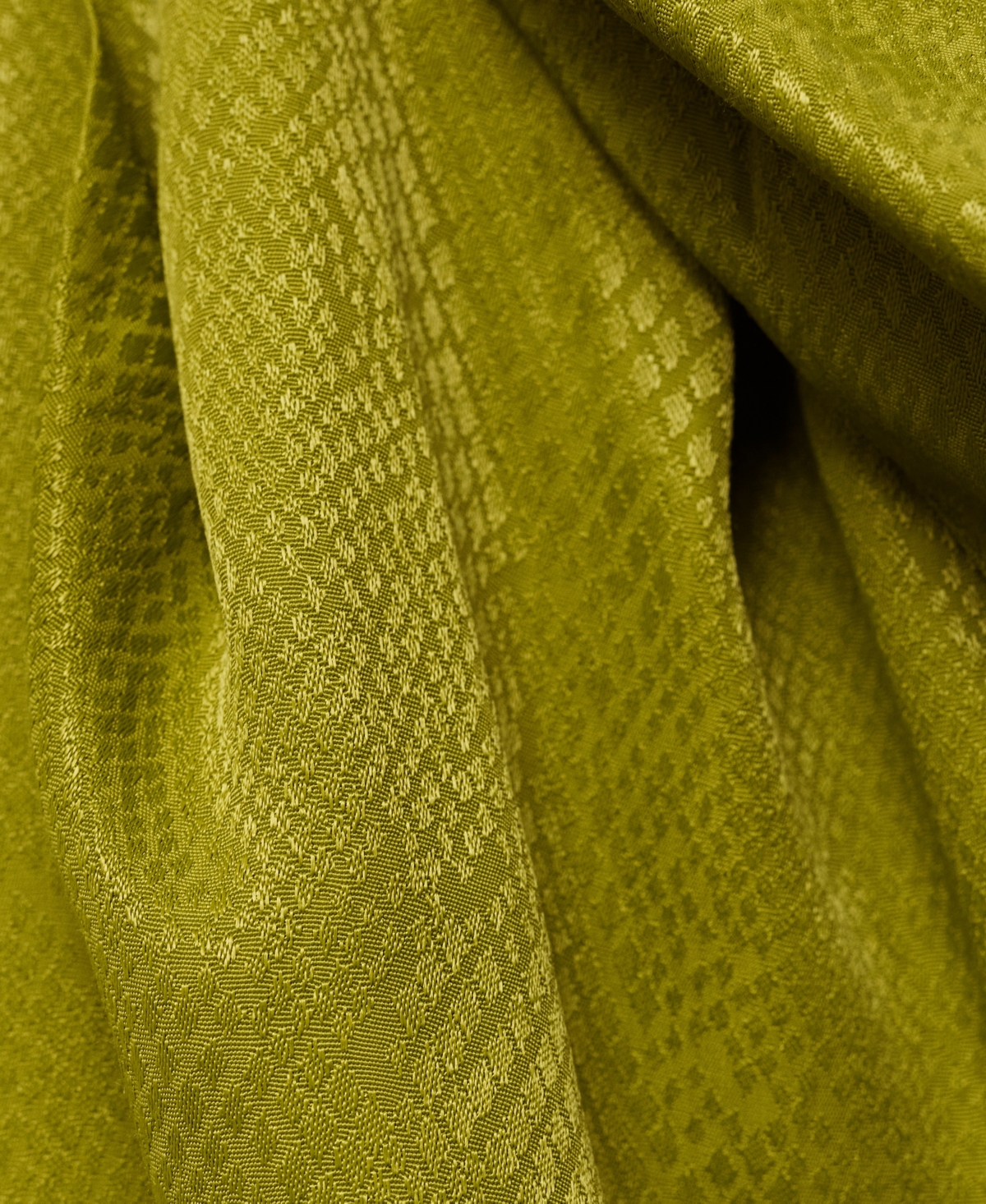 Mango Satin Blouse With Asymmetrical Neck Green In Green