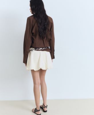 Women's Mini Balloon Skirt