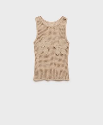 Women's Embroidered Knit Top