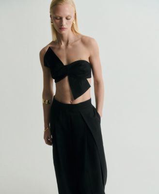 Women's Wide Leg Pleated Pants