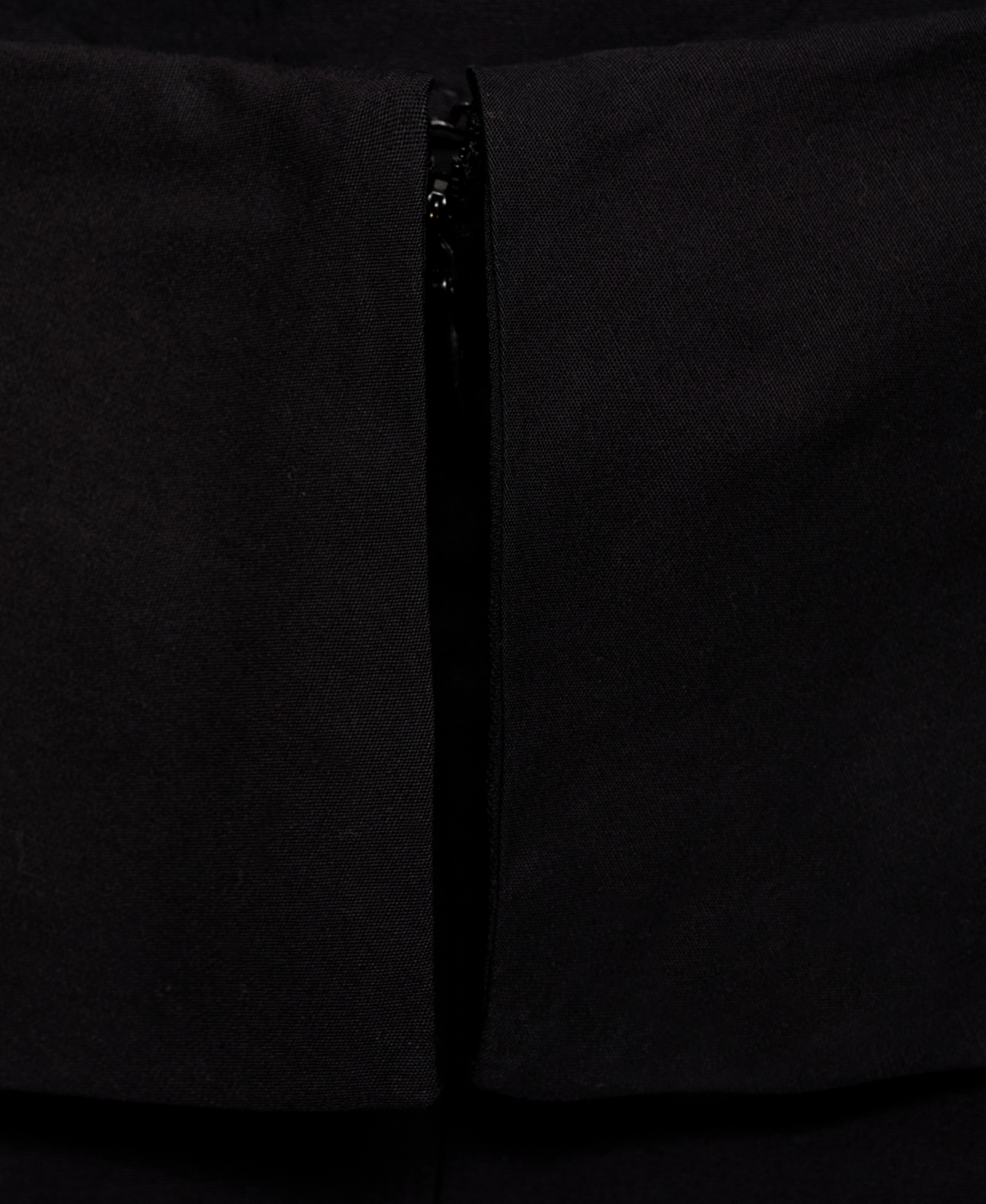 Mango Flared Dress With Ruffles Black In Black
