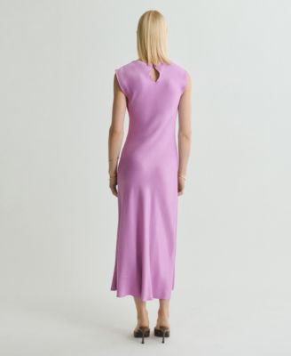 Women's Satin Midi Dress