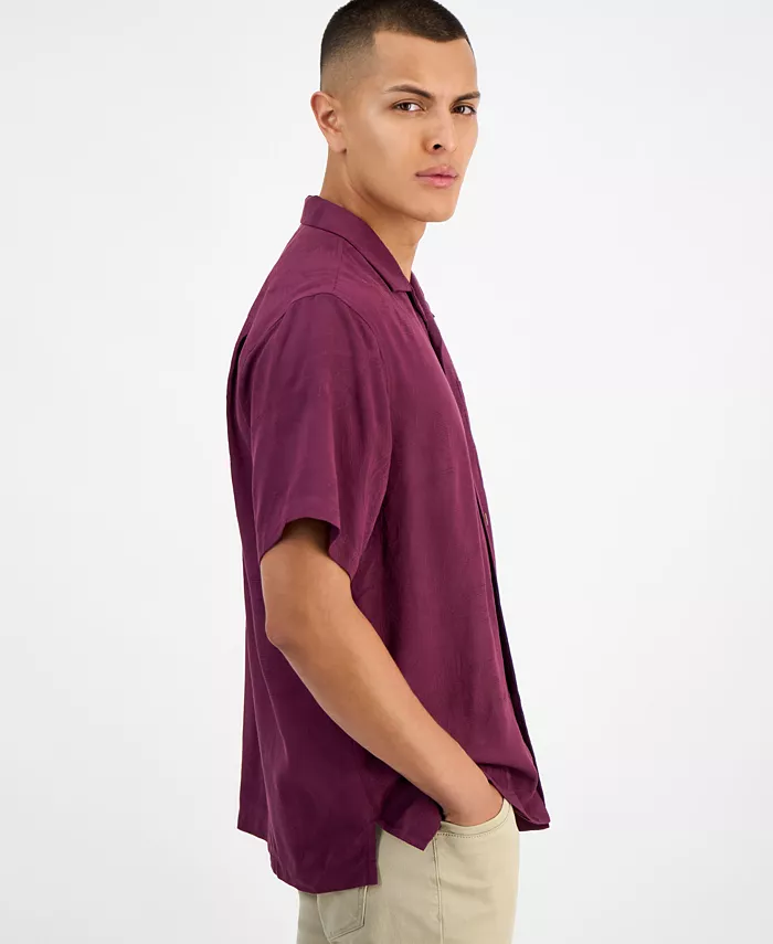 Men's Coastal Short-Sleeve Button-Front Shirt - thumbnail 4
