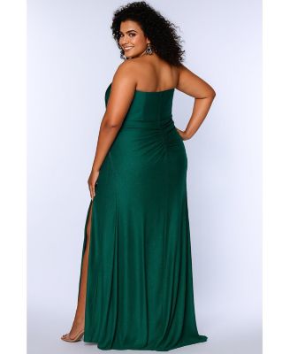 Women's Strapless Corset Slim Fitted Gown