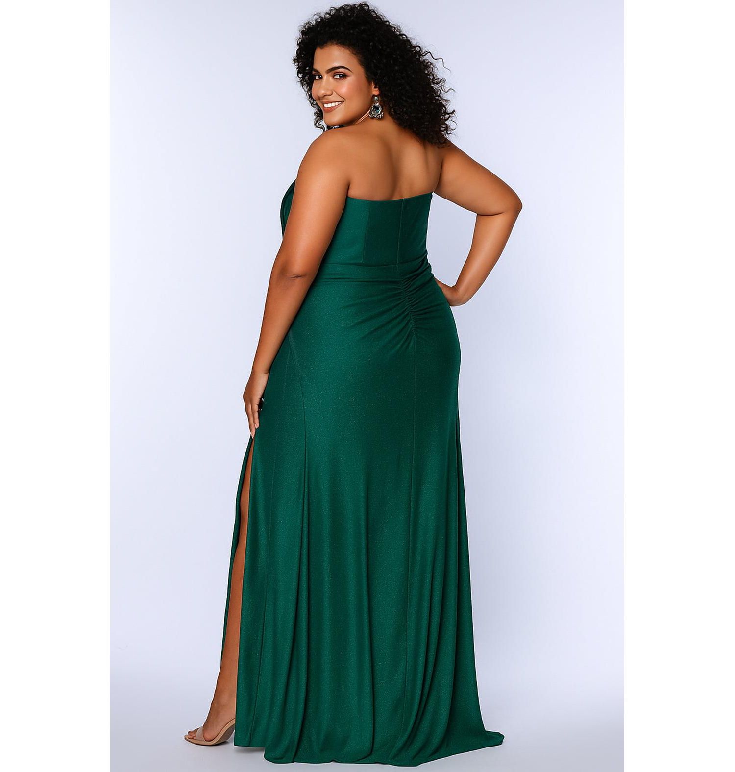 Women's Strapless Corset Slim Fitted Gown
