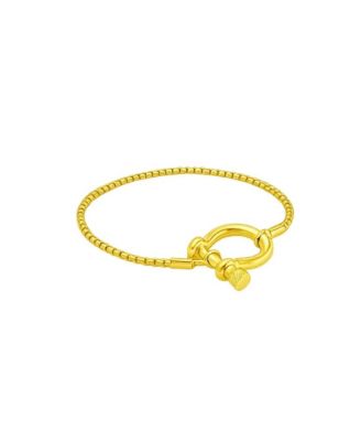 The Lucky Lock Horseshoe Carabiner Clasp Bracelet