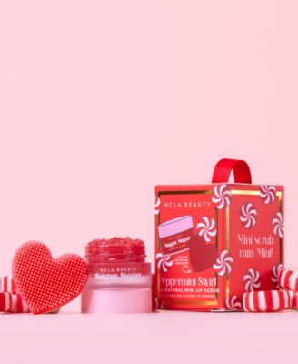 2-Pc. Peppermint Swirl Lip Scrub Ornament Set