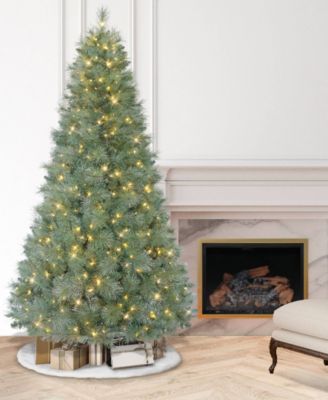 Puleo 7.5 ft. Pre-Lit Windham Fir Artificial Christmas Tree