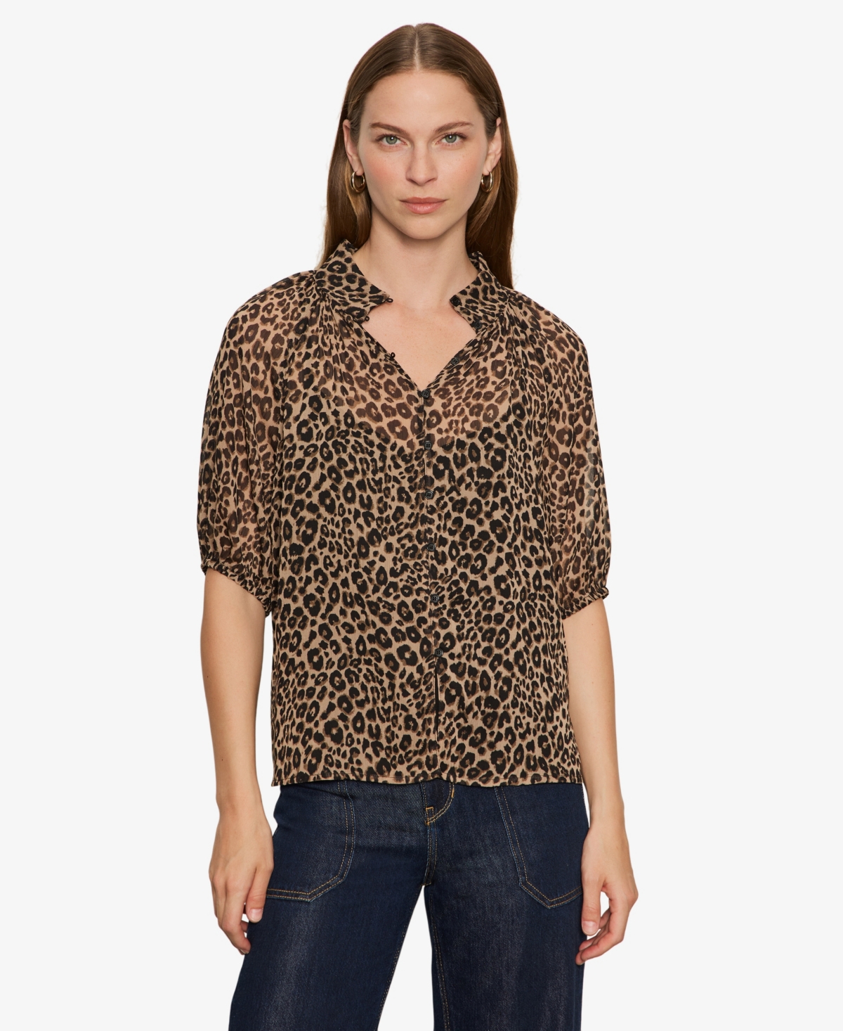 Sanctuary Women's Keep Me Close Collared Blouse In Pink