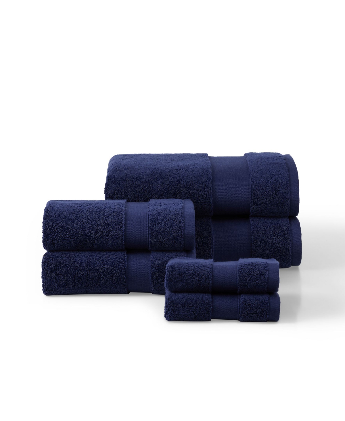 Ralph Lauren Watson Solid Cotton 6-pc. Towel Set In Blue