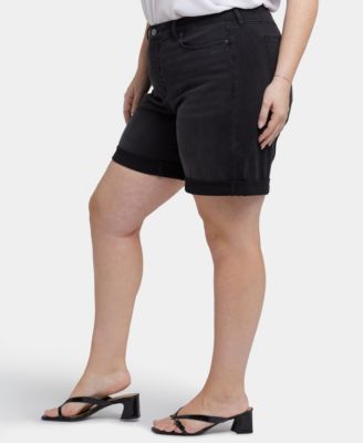 Plus Size Diana Relaxed Denim Shorts