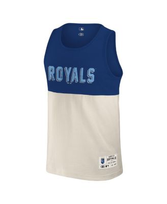 Darius Rucker Collection by Men's Royal/Cream Kansas City Royals Color Block Tank Top