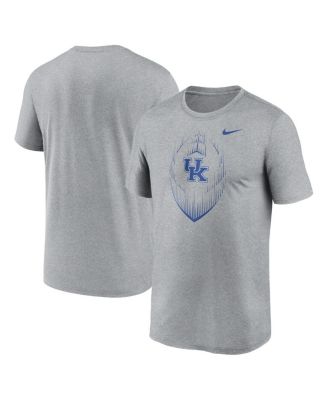 Nike - Men's Heather Gray Kentucky Wildcats Primetime Legend Icon Performance T-Shirt