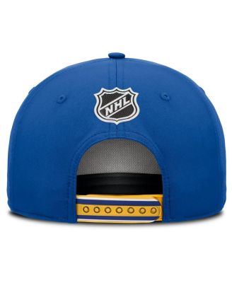 Men's Royal Buffalo Sabres 2025 NHL Draft Authentic Pro On-Stage Podium A-Frame Adjustable Hat