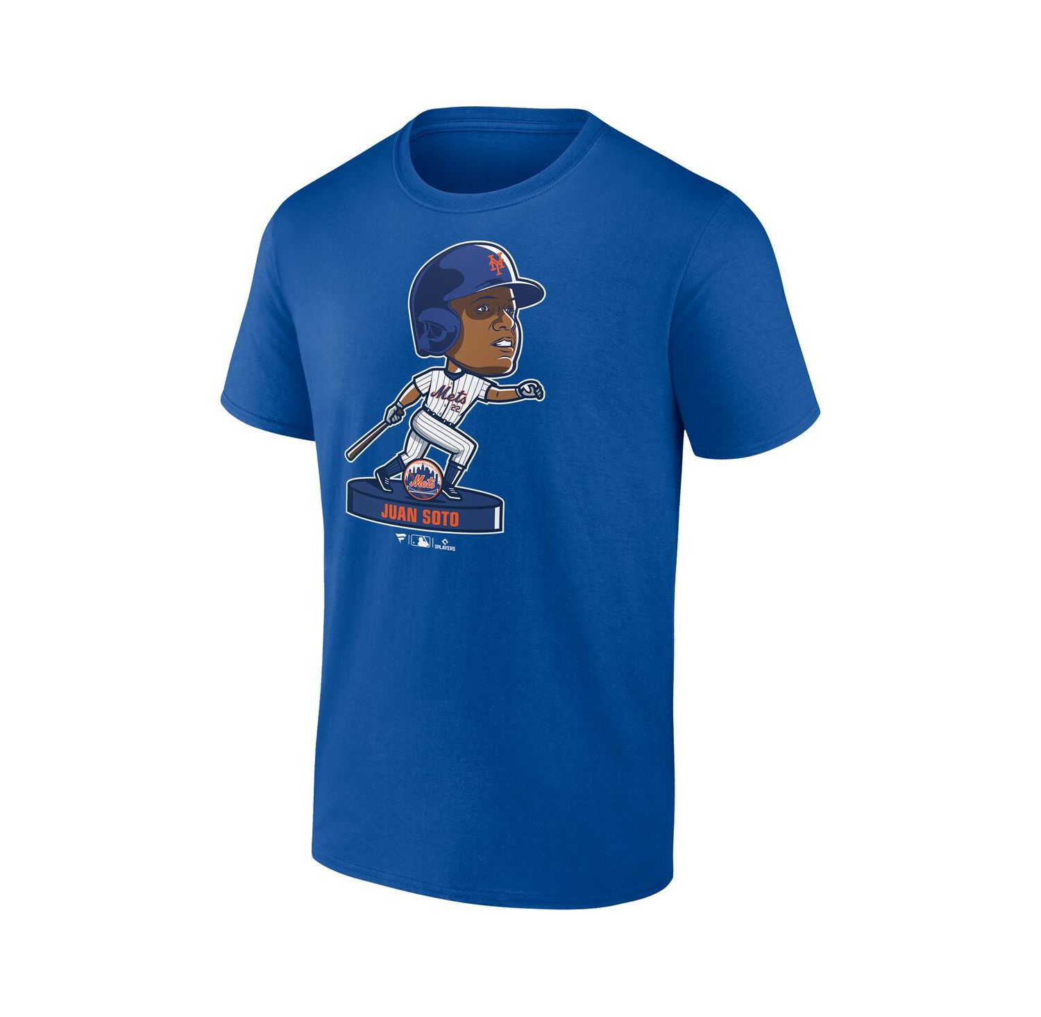 Men's Juan Soto Royal New York Mets Bobblehead T-Shirt