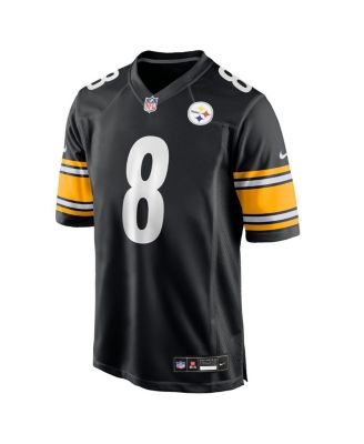 Men's Aaron Rodgers Black Pittsburgh Steelers Game Jersey