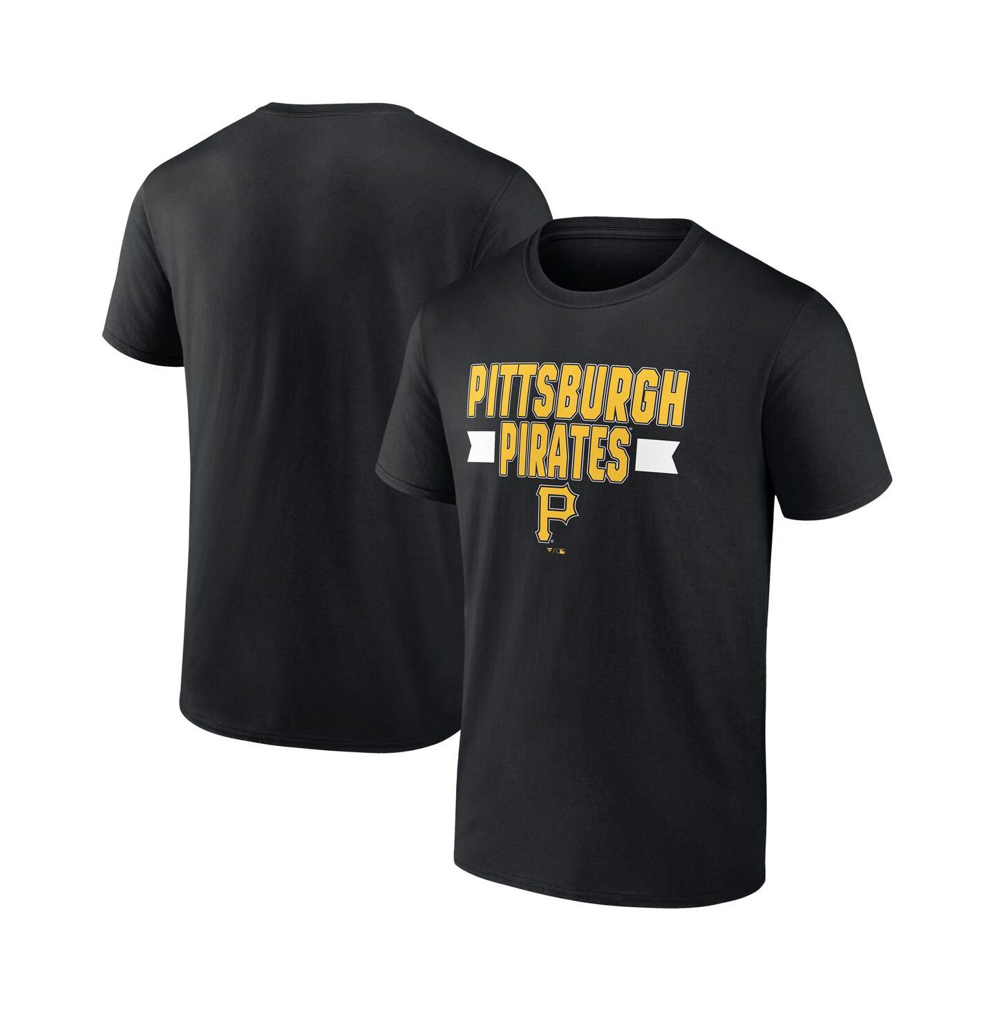 Мужская футболка Fanatics Black Pittsburgh Pirates Close Victory — фото 1
