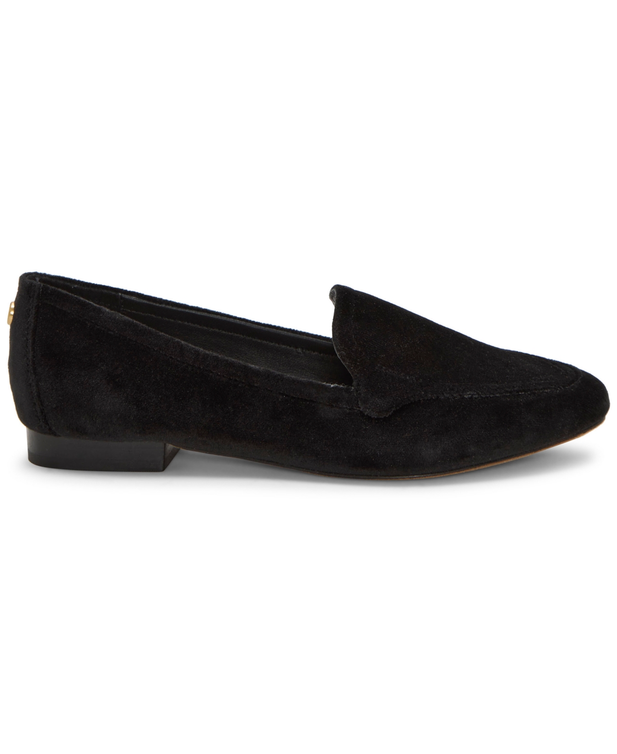Vince Camuto Women's Cintha Almond-toe Flat Loafers In Black