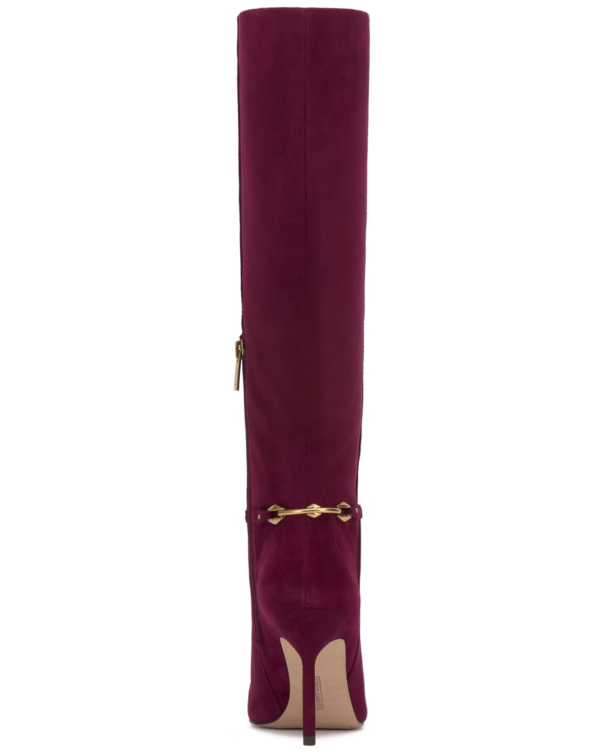 Vince Camuto Mirtha Pointed Toe Knee High Boot In Purple