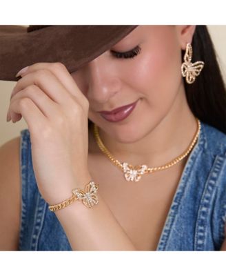 Butterfly Charm Chain Bracelet