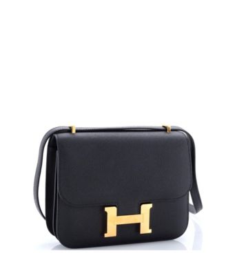 Pre-Owned Hermes 18 Constance NM Bag Epsom