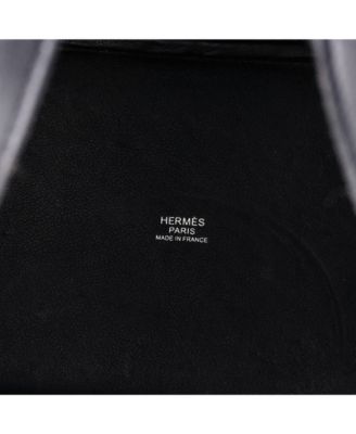 Pre-Owned Hermes PM Picotin Lock Bag Felt with Leather