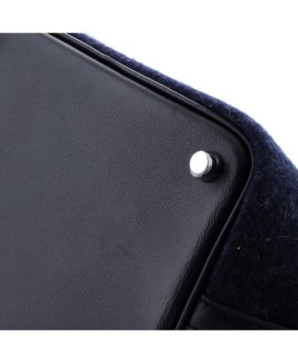 Pre-Owned Hermes PM Picotin Lock Bag Felt with Leather