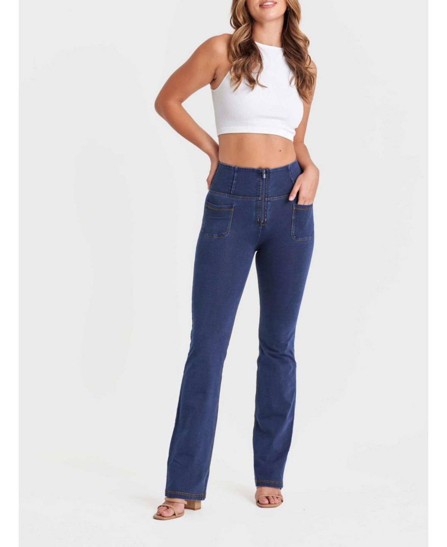 Women's Super High-Rise Sculpting Flare Jeans