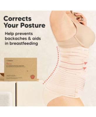 Revive 3 in 1 Postpartum Belly Band Wrap, Post Partum Recovery, Postpartum Waist Binder Shapewear