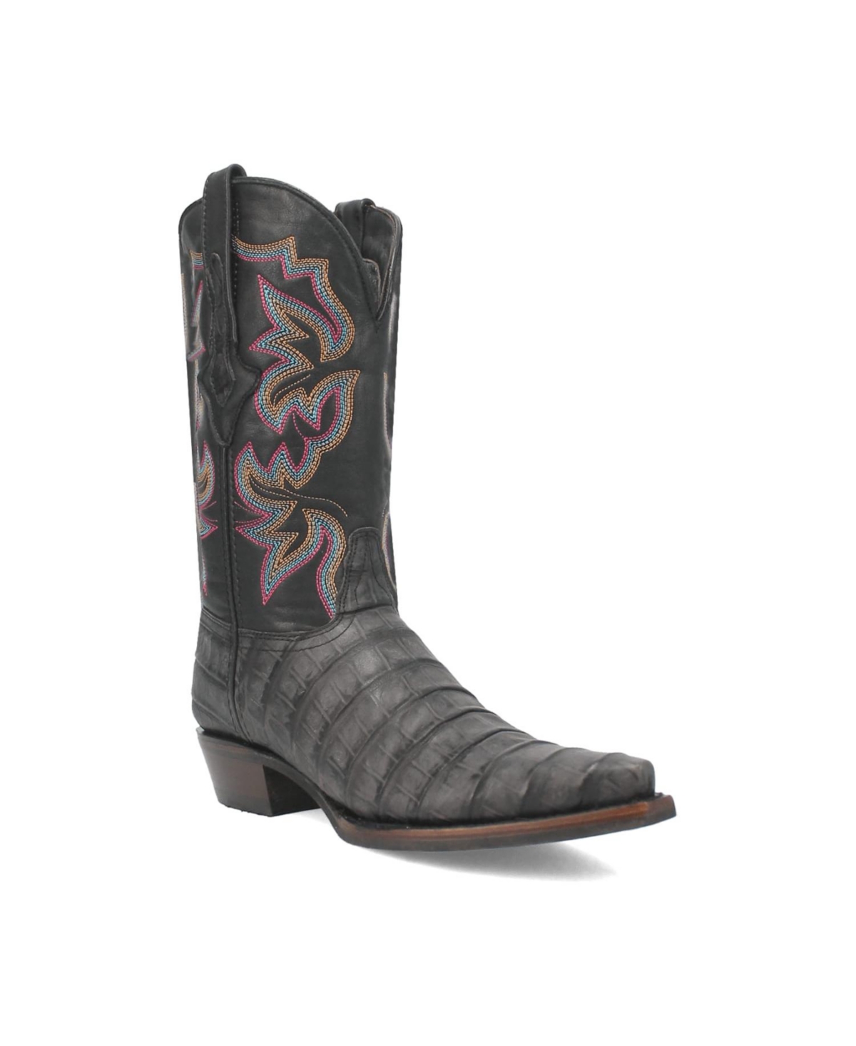 Men's Gator Leather Boot - Brown