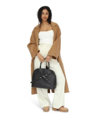 Women's Wide Awake Split Hem Overcoat