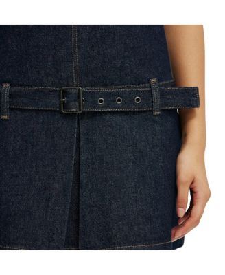 Women's Luisa Belted Denim Mini Dress