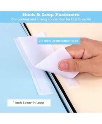 Toddler Climb and Crawl Activity Playset Blocks w/ Waterproof PU Cover EPE Foam