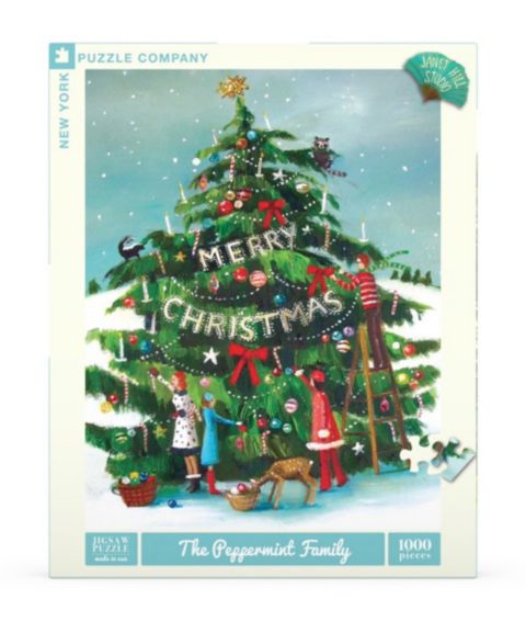 Детский пазл New York Puzzle Company The Peppermint Family 1000 Piece Puzzle