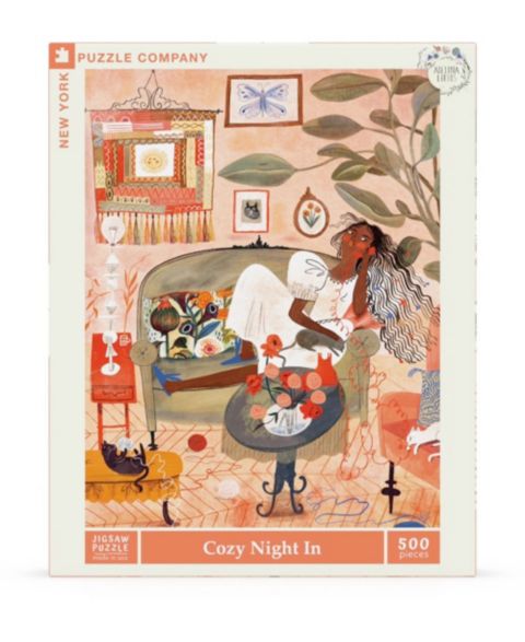 Детский пазл New York Puzzle Company Cozy Night In 500 Piece Puzzle