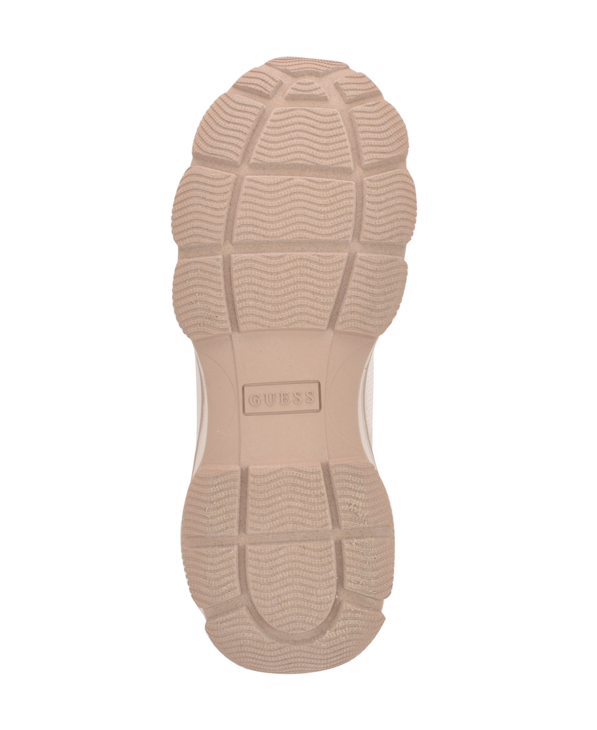 Guess Women's Moeann Triangle G Logo Chunky Lace-up Sneakers In Pink