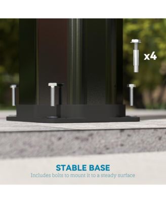 9.2 Gallon Slolar Heated Outdoor Shower with 2 Shower Heads