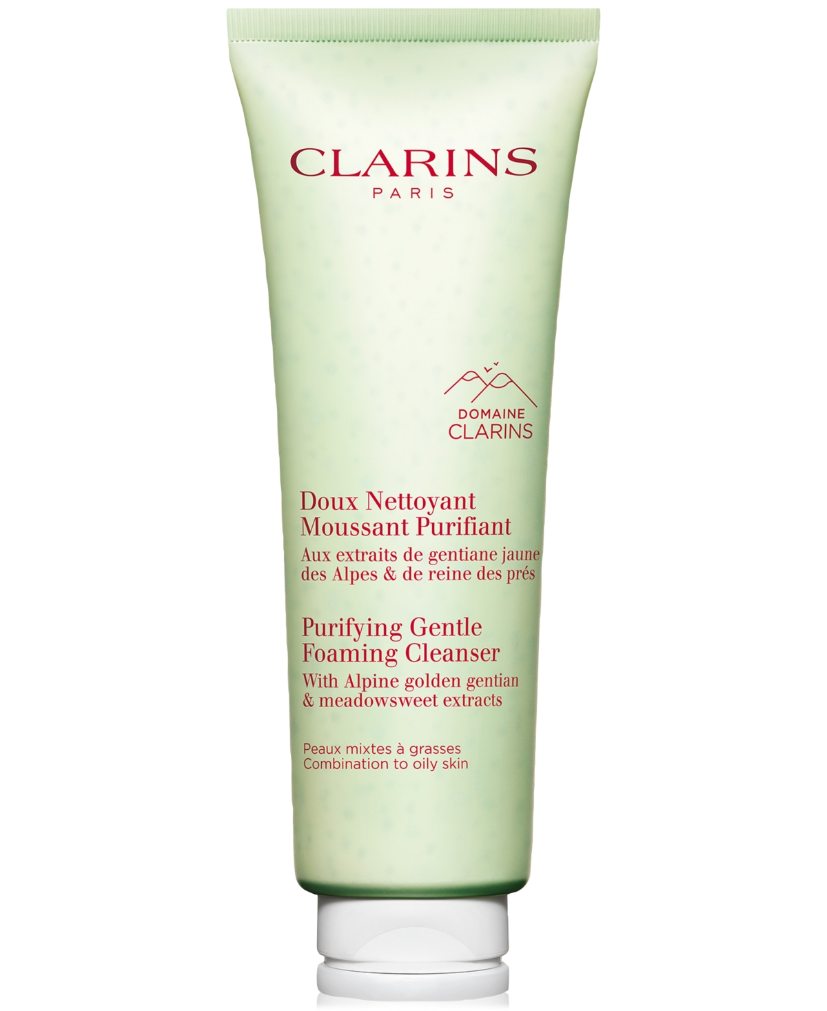 Clarins Purifying Gentle Foaming Face Cleanser, 4.2 Oz. In Transparent