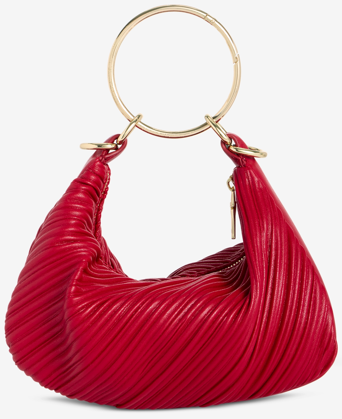 Inc International Concepts Small Donniee Bangle Crossbody Bag, Macy's Exclusive In Red