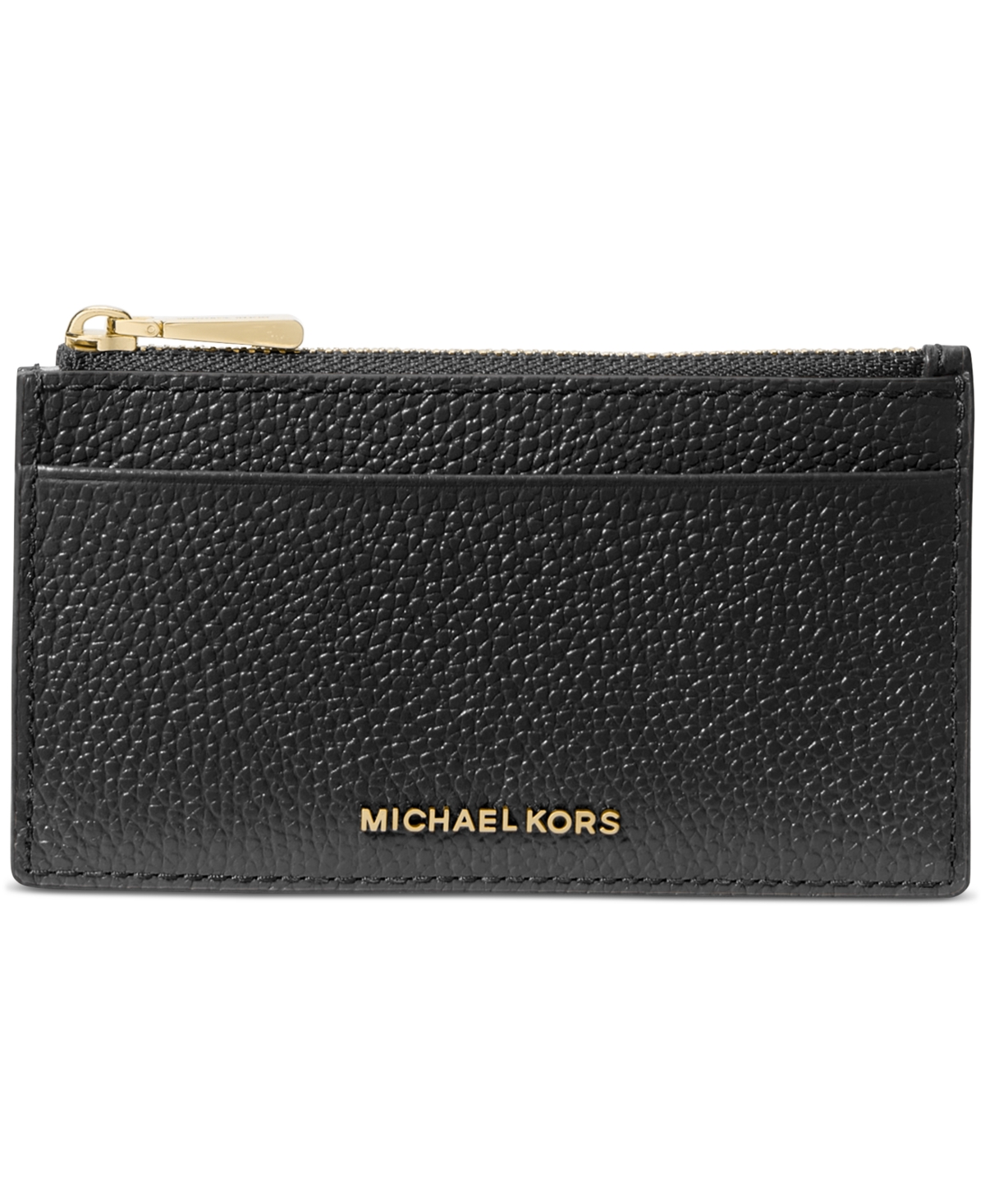 Michael Kors Jet Set Leather Zip Key Card Case