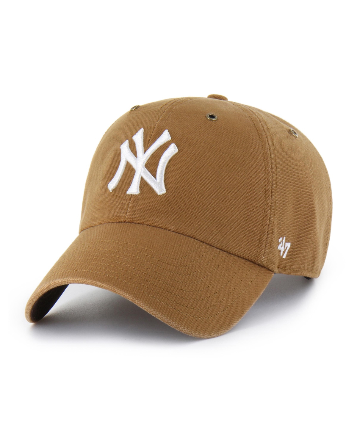 Carhartt X '47 Brand Men's Brown New York Yankees Clean Up Adjustable Hat - Brown