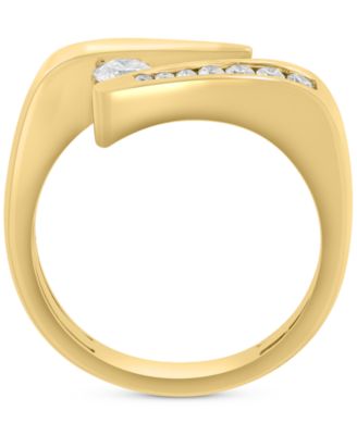 EFFY&reg; Diamond Tension-Set Bypass Ring (1/3 ct. t.w.) in 14k Gold