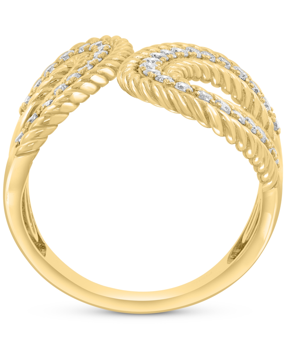 Effy Collection Diamond Ring (1/2 Ct. T.w.) In 14k Yellow Gold In Gold