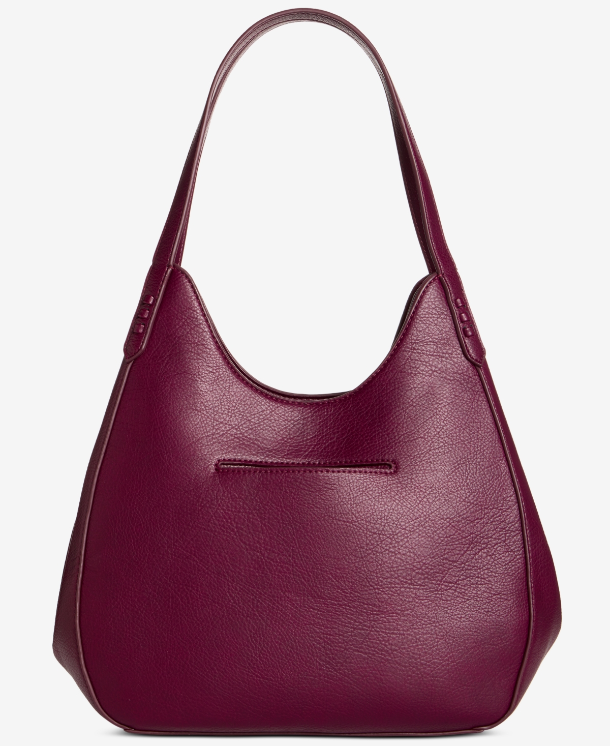 Style & Co Medium Studded Four Poster Tote Bag, Macy's Exclusive In Burgundy