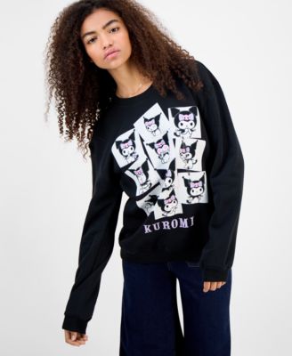 Grayson Threads, The Label - Juniors' Kuromi Graphic Sweatshirt