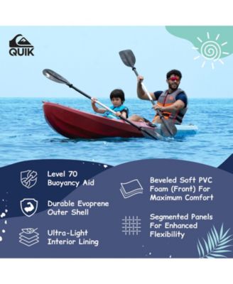 USCG Approved Life Jacket, Evoprene PFD  PVC Foam Swim Vest