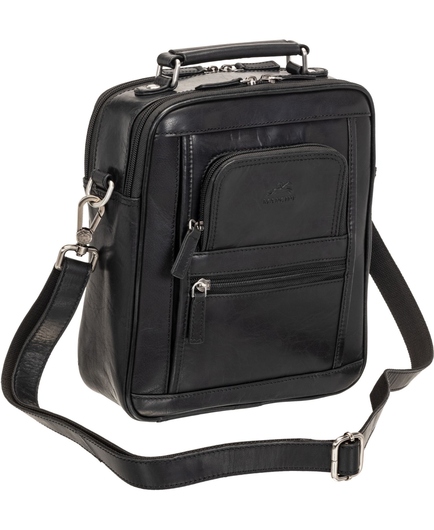 Men's Buffalo Double Compartment Bag