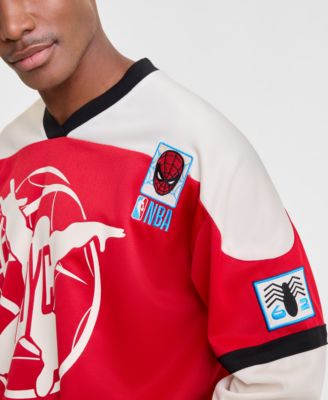 Adult's Spider-Man Long-Sleeve Jersey, Macy's Exclusive